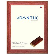 DANTIK frame 30 × 40, LYON red plexi clear - Photo Frame
