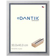 DANTIK frame 30 × 40, RIVIERA blue plexi clear - Photo Frame