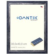 DANTIK frame 30 × 40, IVANETE blue plexi clear - Photo Frame