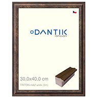 DANTIK frame 30 × 40, TRITON copper antique plexi clear - Photo Frame