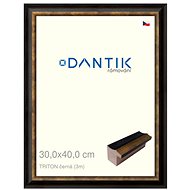 DANTIK frame 30 × 40, TRITON black plexi clear - Photo Frame