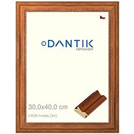 DANTIK frame 30 × 40, LYON brown plexi clear - Photo Frame