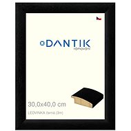 DANTIK frame 30 × 40, LEDVINKA black plexi clear - Photo Frame