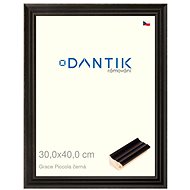 DANTIK frame 30 × 40, Grace Piccola black plexi clear - Photo Frame
