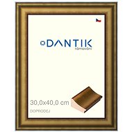 DANTIK frame 30 × 40, METAL AU large plexi clear - Photo Frame