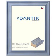 DANTIK frame 30 × 40, CHURCH small blue plexi clear - Photo Frame