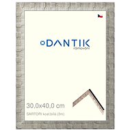 DANTIK frame 30 × 40, SARTORI bone. white plexi clear - Photo Frame