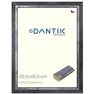 DANTIK frame 30 × 40, IVANETE grey plexi clear - Photo Frame