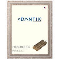 DANTIK frame 30 × 40, LYON grey plexi clear - Photo Frame