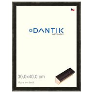 DANTIK frame 30 × 40, Mosa dark grey plexi clear - Photo Frame