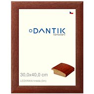 DANTIK frame 30 × 40, LEDVINKA brown plexi clear - Photo Frame
