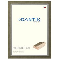 DANTIK frame 50 × 70, AMALFI green plexi clear - Photo Frame