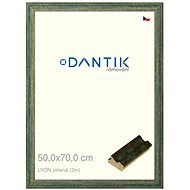 DANTIK frame 50 × 70, LYON green plexi clear - Photo Frame