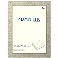 DANTIK frame 50 × 70, PRAGUE White plexi clear - Photo Frame