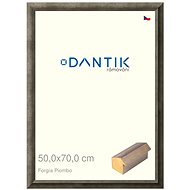 DANTIK frame 50 × 70, Forgia Piombo plexi clear - Photo Frame