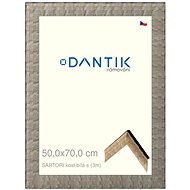 DANTIK frame 50 × 70, SARTORI bone. white with plexi clear - Photo Frame