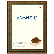 DANTIK frame 50 × 70, HRAD green plexi clear - Photo Frame
