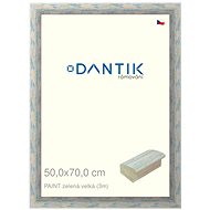 DANTIK frame 50 × 70, PAINT green large plexi clear - Photo Frame