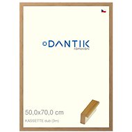DANTIK frame 50 × 70, KASSETTE oak plexi clear - Photo Frame