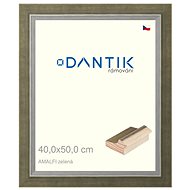 DANTIK frame 40 × 50, AMALFI green plexi clear - Photo Frame