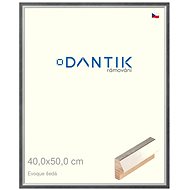 DANTIK frame 40 × 50, EVOQUE grey plexi clear - Photo Frame