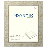 DANTIK frame 40 × 50, PRAGUE White plexi clear - Photo Frame