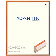 DANTIK frame 40 × 50, EVOQUE orange plexi clear - Photo Frame