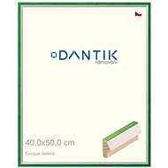 DANTIK frame 40 × 50, EVOQUE green plexi clear - Photo Frame