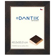 DANTIK frame 40 × 50, TOMAS black large plexi clear - Photo Frame