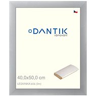 DANTIK frame 40 × 50, LEDVINKA white plexi clear - Photo Frame