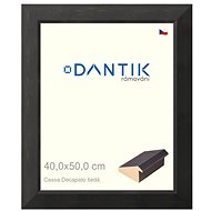 DANTIK frame 40 × 50, Caa Decapato black plexi clear - Photo Frame
