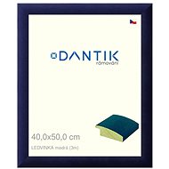DANTIK frame 40 × 50, LEDVINKA blue plexi clear - Photo Frame
