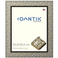 DANTIK frame 40 × 50, PRAHA silver plexi clear - Photo Frame