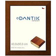 DANTIK frame 40 × 50, BRETA brown plexi clear - Photo Frame