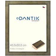 DANTIK frame 40 × 50, Artdeco Champagne plexi clear - Photo Frame