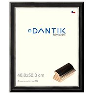 DANTIK frame 40 × 50, ANIVERSA black AG plexi clear - Photo Frame