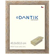 DANTIK frame 40 × 50, PAINT yellow large plexi clear - Photo Frame
