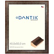 DANTIK frame 40 × 50, NEVIS red plexi clear - Photo Frame