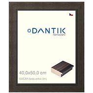 DANTIK frame 40 × 50, Gochier grey large plexi clear - Photo Frame