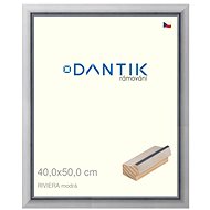 DANTIK frame 40 × 50, RIVIERA blue plexi clear - Photo Frame