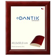 DANTIK frame 40 × 50, Rene red plexi clear - Photo Frame