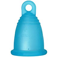 Me Luna Soft M with eyelet, turquoise - Menstrual Cup