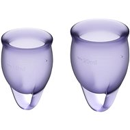 Satisfyer 2pack Menstrual Cups Feel Confident Lila - Menstrual Cup