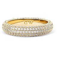 Daniel Wellington Ladies Pavé Ring DW00401677, gold - Ring