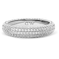 Daniel Wellington Ladies Pavé Ring DW00401676, silver - Ring