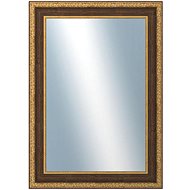DANTIK Mirror in frame 50 × 70 cm KLASIK brown - Mirror