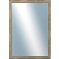 DANTIK Mirror in frame 50 × 70 cm Cube platinum - Mirror