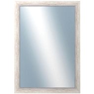 DANTIK Mirror in frame 50 × 70 cm PAINT white large - Mirror