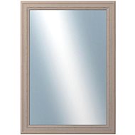 DANTIK Zrcadlo v rámu 50 × 70 cm STEP hnědé - Mirror