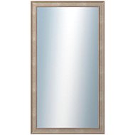 DANTIK Mirror in frame 50 × 90 cm TOOTH small silver - Mirror